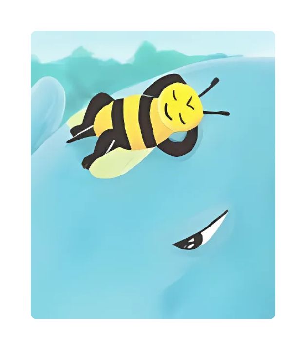 ឃ្មុំ និងដំរី